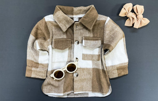 Plaid Neutral Flannel