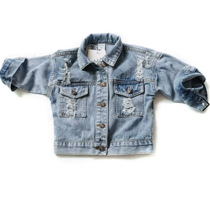 Ripped Denim Jacket