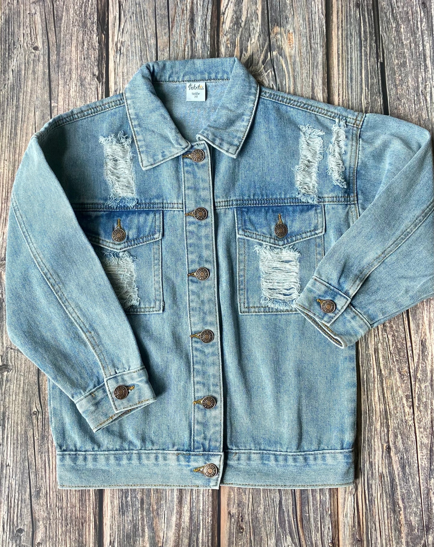 Ripped Denim Jacket