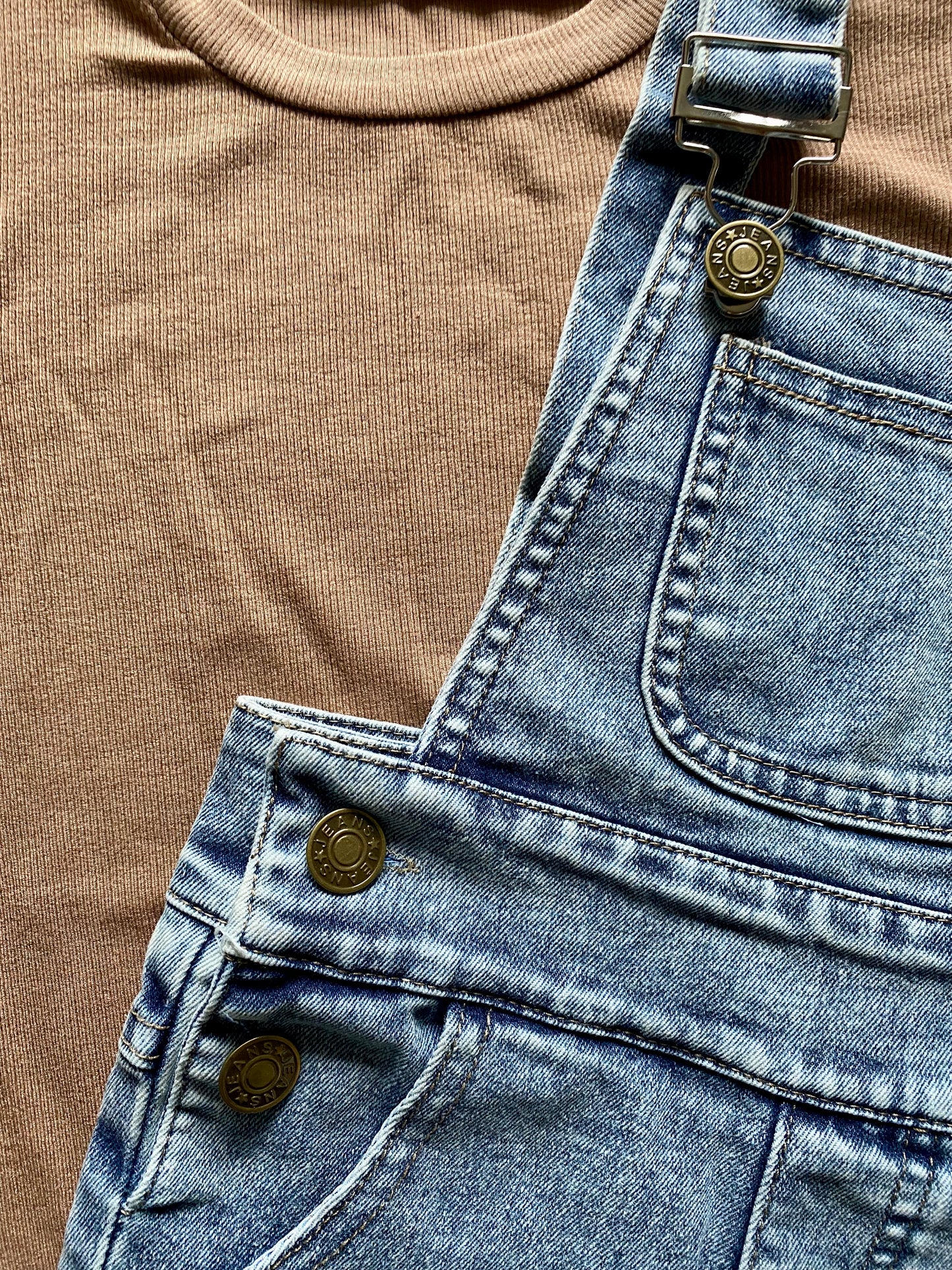 Denim Overalls