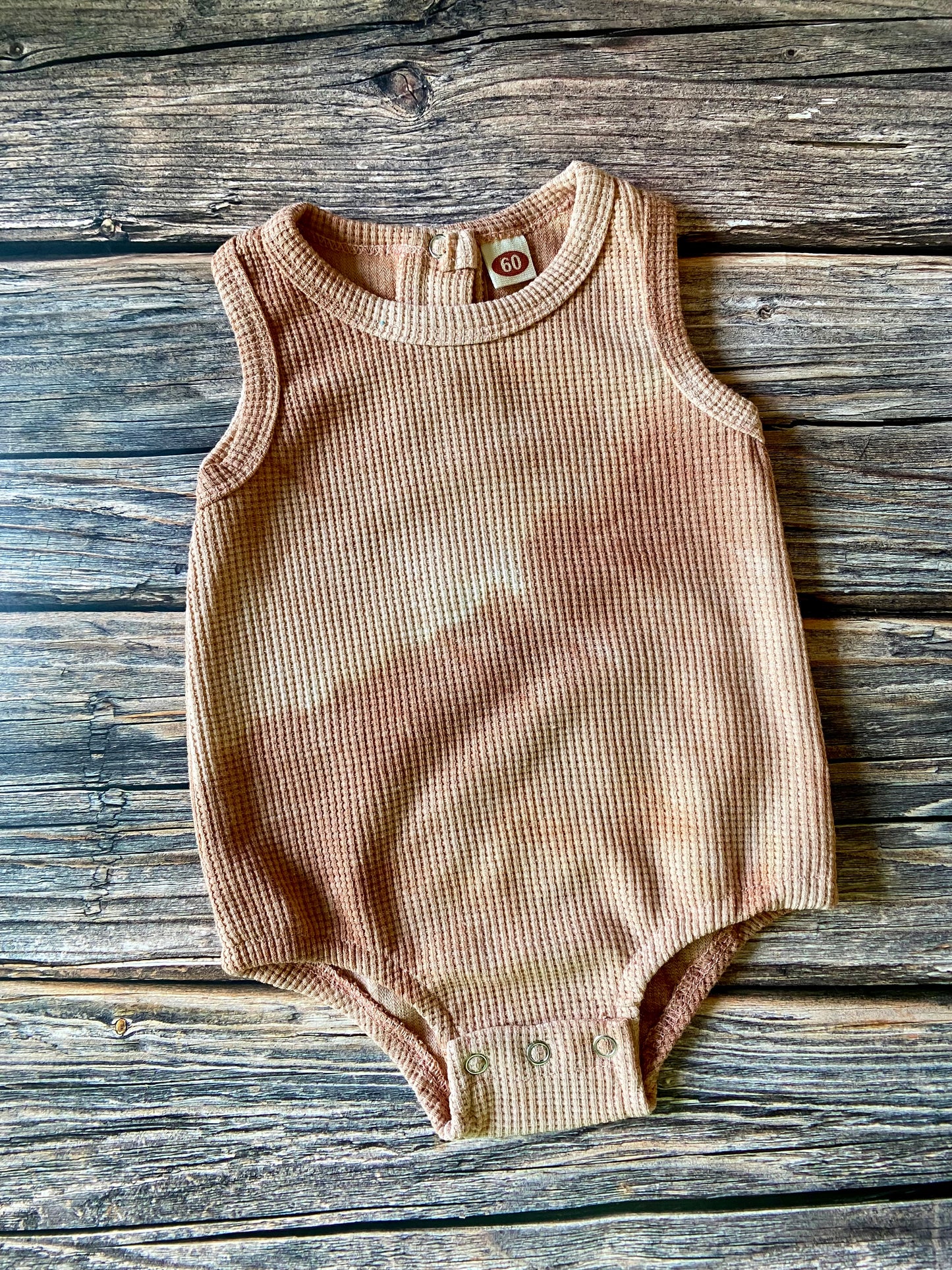 Waffle Knit Tank Onesie