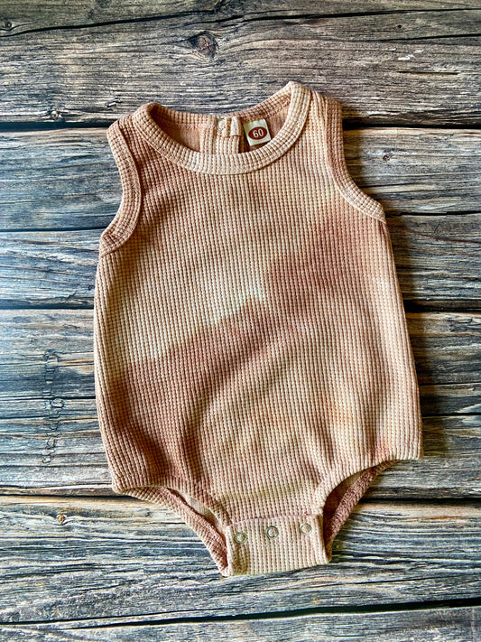 Waffle Knit Tank Onesie