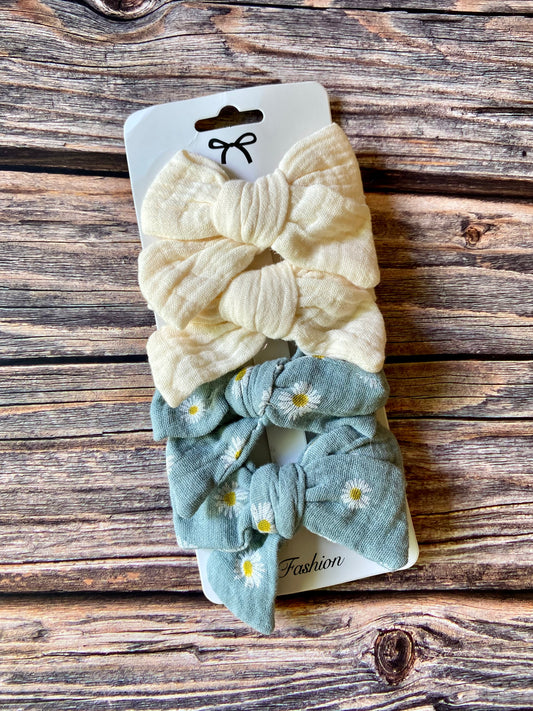 Muslin Bow Set