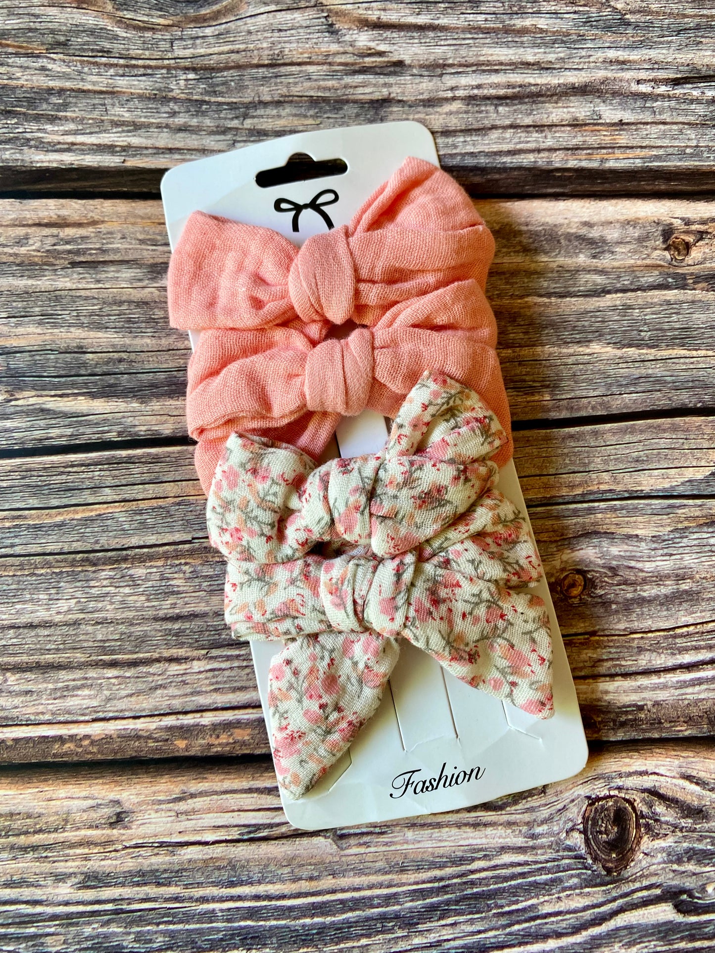 Muslin Bow Set
