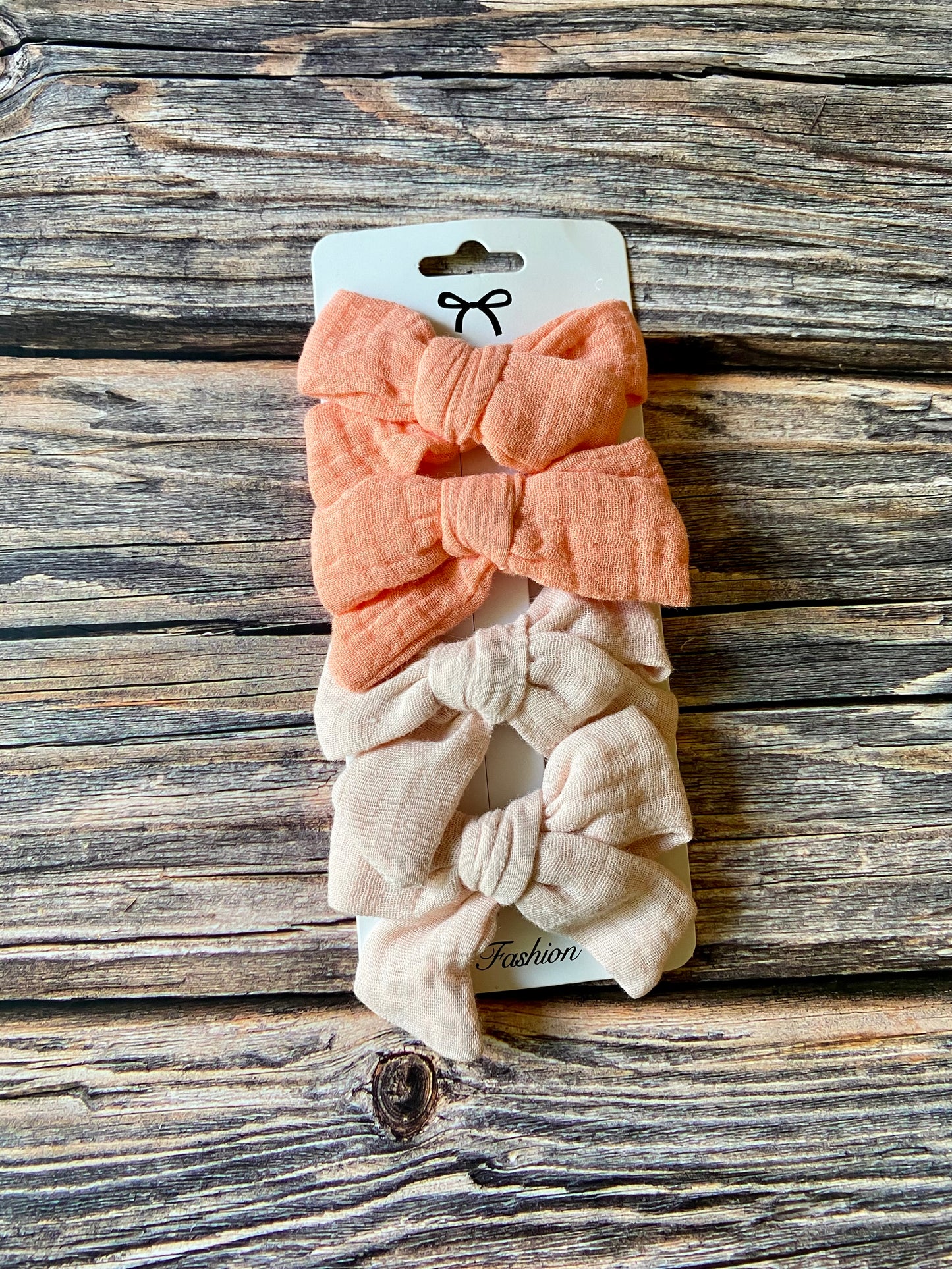 Muslin Bow Set