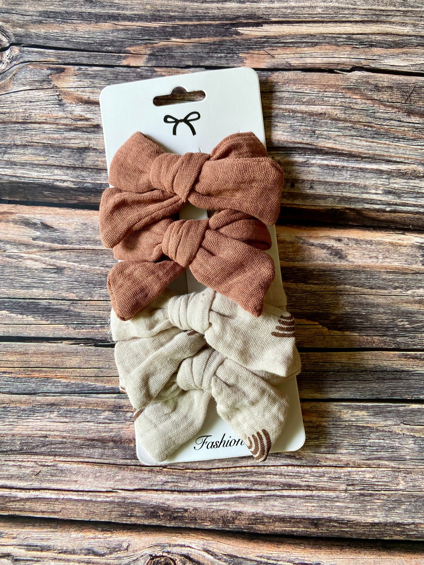 Muslin Bow Set