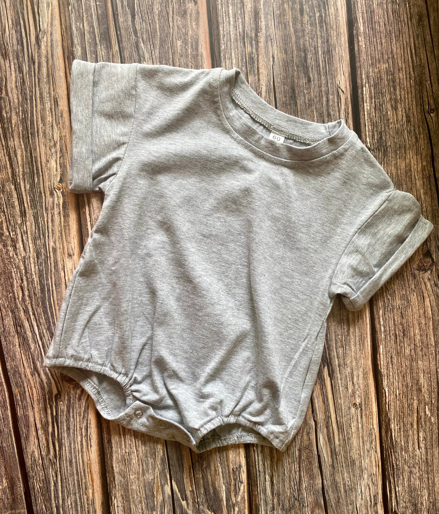 Solid Bubble Romper